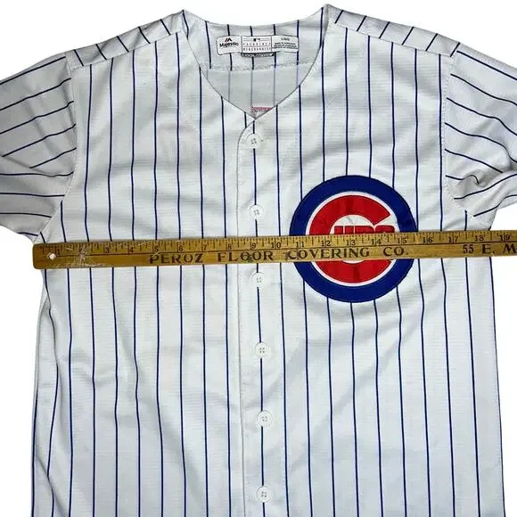 Majestic MLB Chicago Cubs Anthony Rizzo #44 baseball Jersey youth size large - Picture 6 of 7